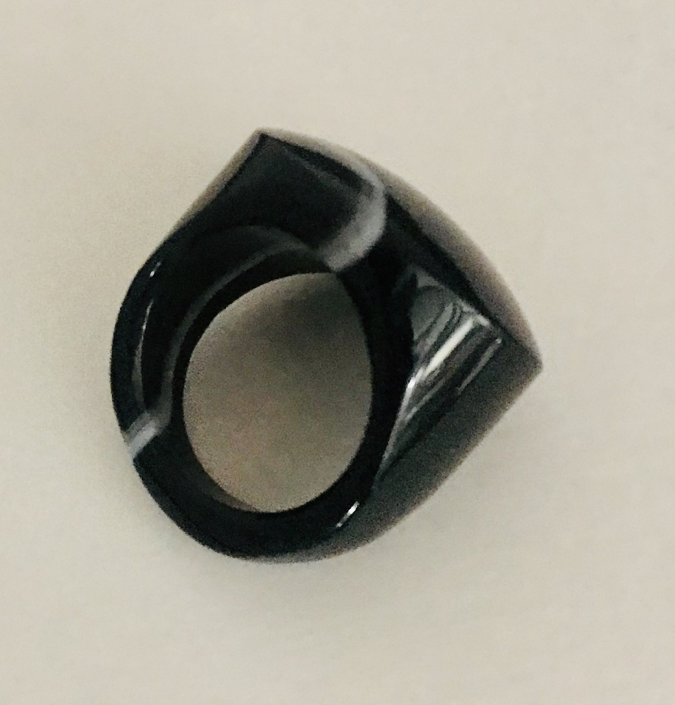 Streifen Achat-Ring